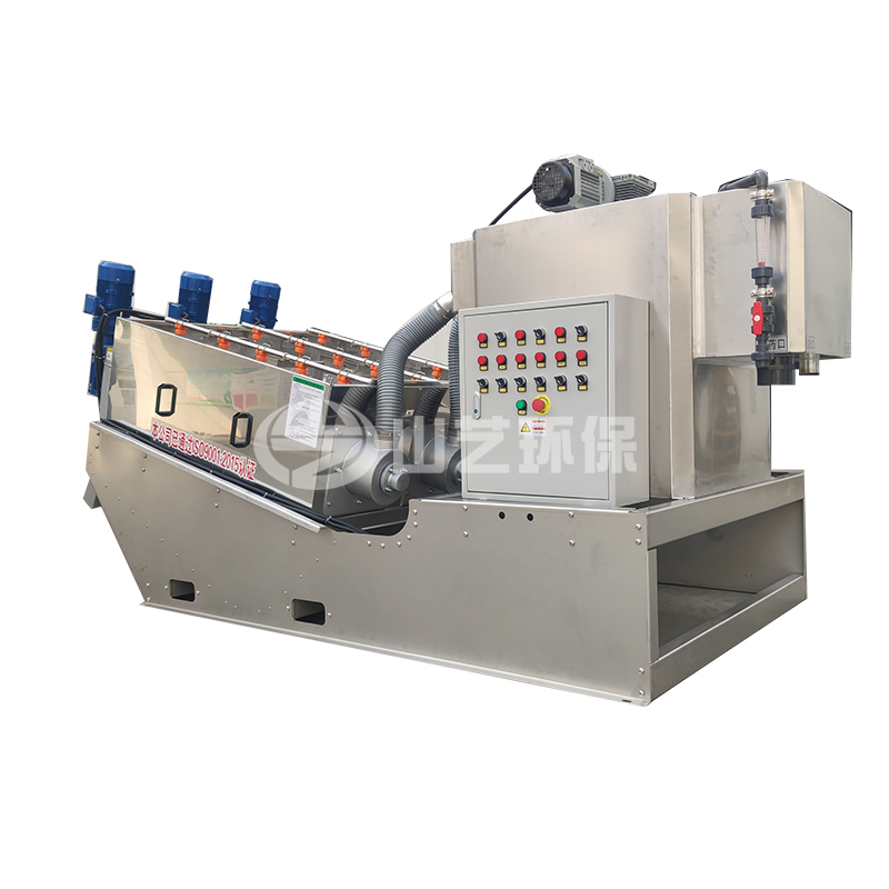 泡菜廢水的處理工藝,用疊螺機處理怎么處理？